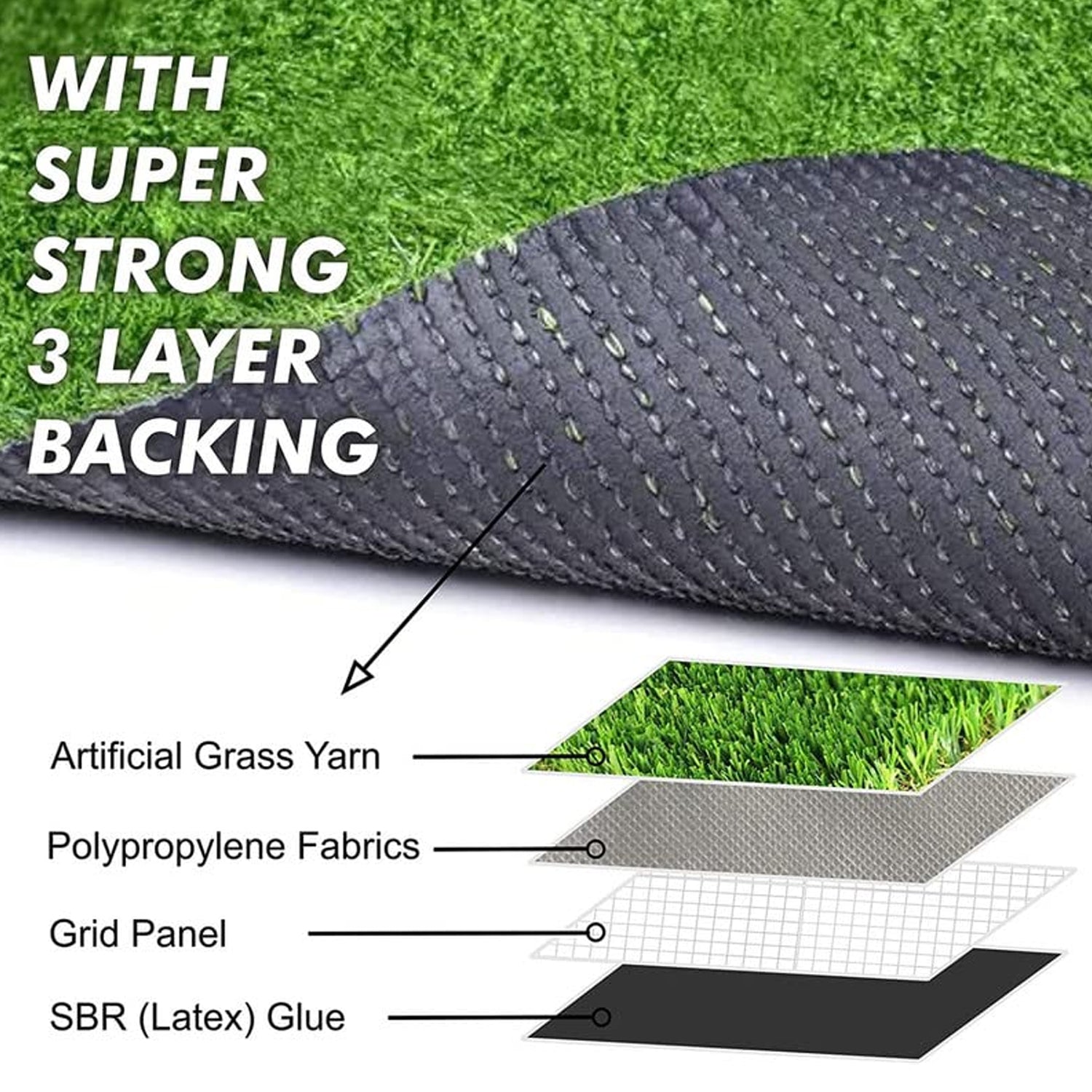 0612 Artificial Grass For Balcony Or Doormat Soft And Durable Plastic Turf Carpet 58x38cm 0612 Artificial Grass For Balcony Or Doormat Soft And Durable Plastic Turf Carpet 58x38cm